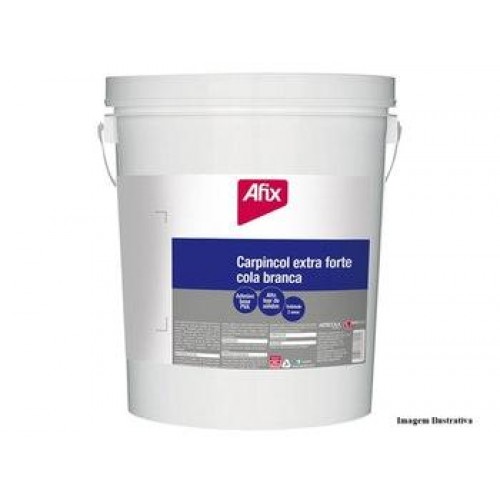 Cola Branca Pva Afix Carpincol Extra Multiuso Balde 5 Kg
