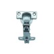 Dobradiça Bigfer Caneco 26 Colo 45° + Calco 5 Zinco Branco (Kit Com 10 Unidades)