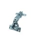Dobradiça Bigfer Caneco 26 Colo 45° + Calco 5 Zinco Branco (Kit Com 10 Unidades)