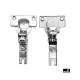 Dobradiça Hettich Caneco 26 Modelo Itatiaia Alta (Curva) Zinco Branco (Kit Com 4 Unidades) Dobradiça Hettich Caneco 26 Modelo Itatiaia Alta (Curva) Zinco Branco (Kit Com 4 Unidades)