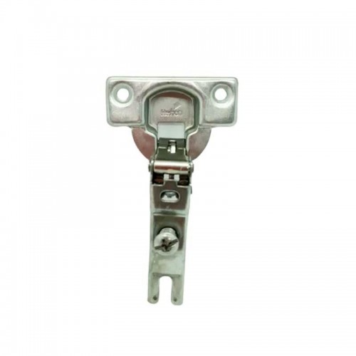 Dobradiça Hettich Caneco 26 Modelo Bertolini Baixa (Reta) Zinco Branco (Kit Com 4 Unidades)