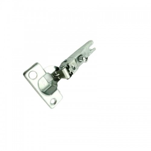 Dobradiça Hettich Caneco 26 Modelo Bertolini Baixa (Reta) Zinco Branco (Kit Com 4 Unidades)