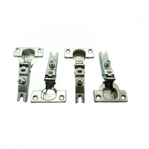 Dobradiça Hettich Caneco 26 Modelo Bertolini Baixa (Reta) Zinco Branco (Kit Com 4 Unidades) Dobradiça Hettich Caneco 26 Modelo Bertolini Baixa (Reta) Zinco Branco (Kit Com 4 Unidades)