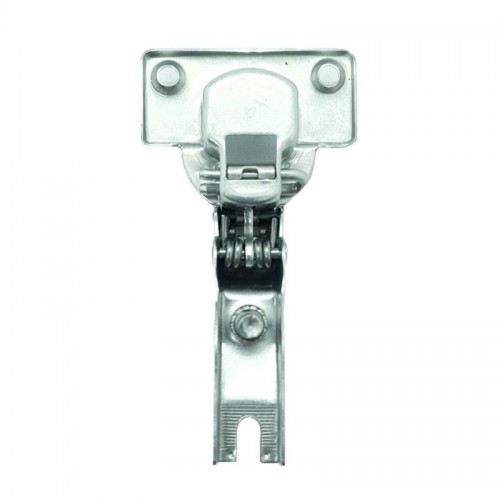 Dobradiça Hettich Caneco 26 Modelo Itatiaia Alta (Curva) Zinco Branco (Kit Com 10 Unidades)