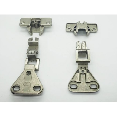 Dobradiça Hettich Selekta 4 270° Cobrim. 5,5Mm Niquelada (Kit Com 2 Un.)