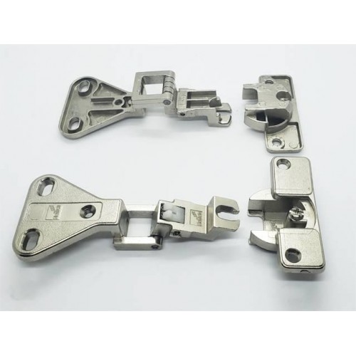 Dobradiça Hettich Selekta 4 270° Cobrim. 5,5Mm Niquelada (Kit Com 2 Un.)