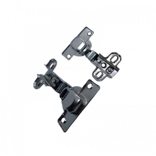 Dobradiça Hettich Sot Alta (Curva) + Calco D0 Para 18 Mm (Kit C/10)