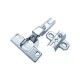 Dobradiça Hettich Sot Alta (Curva) + Calco D3 Para 15 Mm (Kit C/10)