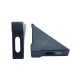 Cantoneira 15x56x56mm De Proteção Para Moveis Preta (Kit C/100) Cantoneira 15x56x56mm De Proteção Para Moveis Preta (Kit C/100)