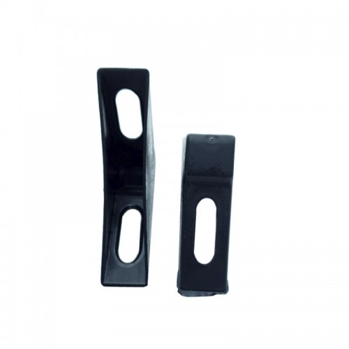 Cantoneira 15x56x56mm De Proteção Para Moveis Preta (Kit C/100) Cantoneira 15x56x56mm De Proteção Para Moveis Preta (Kit C/100)