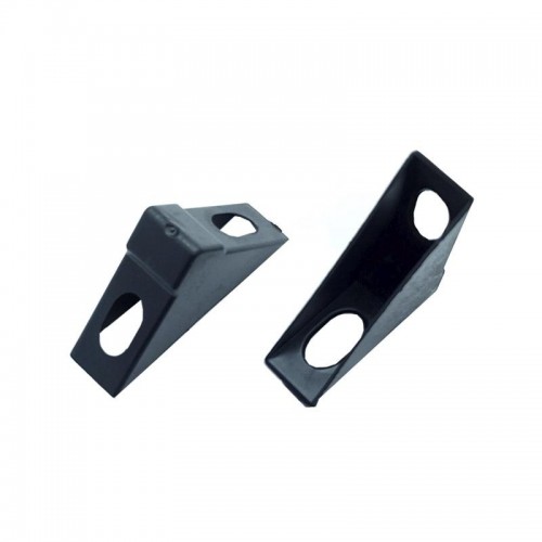 Cantoneira 18x56x56mm De Proteção Para Moveis Preta (Kit C/100)