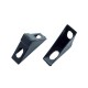 Cantoneira 18x56x56mm De Proteção Para Moveis Preta (Kit C/100) Cantoneira 18x56x56mm De Proteção Para Moveis Preta (Kit C/100)