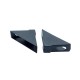 Cantoneira 18x56x56mm De Proteção Para Moveis Preta (Kit C/100) Cantoneira 18x56x56mm De Proteção Para Moveis Preta (Kit C/100)