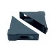 Cantoneira 18x56x56mm De Proteção Para Moveis Preta (Kit C/100) Cantoneira 18x56x56mm De Proteção Para Moveis Preta (Kit C/100)