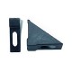 Cantoneira 18x56x56mm De Proteção Para Moveis Preta (Kit C/100) Cantoneira 18x56x56mm De Proteção Para Moveis Preta (Kit C/100)
