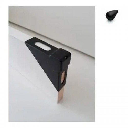 Kit Promocional C/800 Un Cantoneira De Proteção P/Moveis 18 X 56 X 56 Mm Preta + 2 Filmes Stretch Virgem 100 mm Kit Promocional C/800 Un Cantoneira De Proteção P/Moveis 18 X 56 X 56 Mm Preta + 2 Filmes Stretch Virgem 100 mm