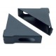 Kit Promocional C/800 Un Cantoneira De Proteção P/Moveis 18 X 56 X 56 Mm Preta + 2 Filmes Stretch Virgem 100 mm Kit Promocional C/800 Un Cantoneira De Proteção P/Moveis 18 X 56 X 56 Mm Preta + 2 Filmes Stretch Virgem 100 mm