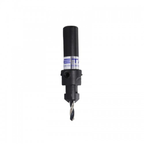Escareador Conico 45° 8 Mm Para Broca 3 Mm Com Haste 10 Mm E Chave Allen