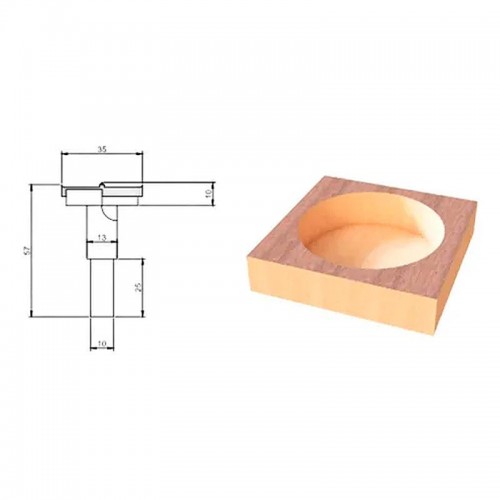 Fresa Para Furo 20 Mm Para Vb / Rafix Profissional
