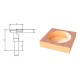 Fresa Para Furo 20 Mm Para Vb / Rafix Profissional Fresa Para Furo 20 Mm Para Vb / Rafix Profissional