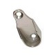 Suporte Cabideiro Oblongo Niquelado (Kit Com 20 Un)