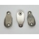 Suporte Cabideiro Oblongo Niquelado (Kit Com 20 Un)