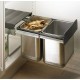 Lixeira Dupla Aço Inox DUO II - 400 Importada Hettich Lixeira Dupla Aço Inox DUO II - 400 Importada Hettich