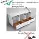Kit Quadro 25 (Extração Parcial) Invisível 450 Mm Silent System Hettich Kit Quadro 25 (Extração Parcial) Invisível 450 Mm Silent System Hettich