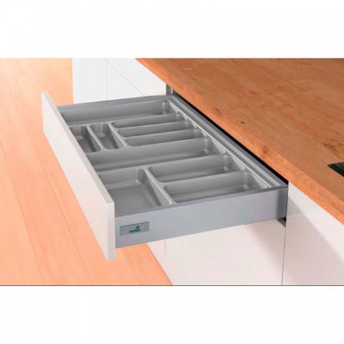 Organizador De Talheres Hettich Orga Um Cinza 301 A 350Mm / 370 A 440Mm Organizador De Talheres Hettich Orga Um Cinza 301 A 350Mm / 370 A 440Mm