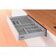 Organizador De Talheres Hettich Orga Um Cinza 501 A 600Mm / 370 A 440Mm
