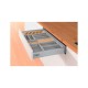 Organizador De Talheres Hettich Orga Um Cinza 501 A 600Mm / 370 A 440Mm