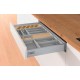 Organizador De Talheres Hettich Orga Um Cinza 501 A 600Mm / 370 A 440Mm