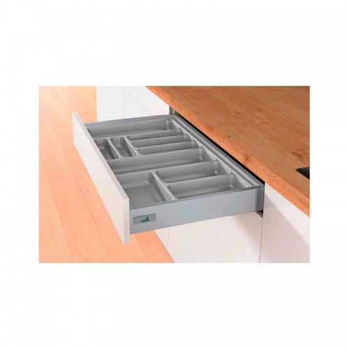 Organizador De Talheres Hettich Orga Um Cinza 1.091 A 1.150Mm / 370 A 440Mm