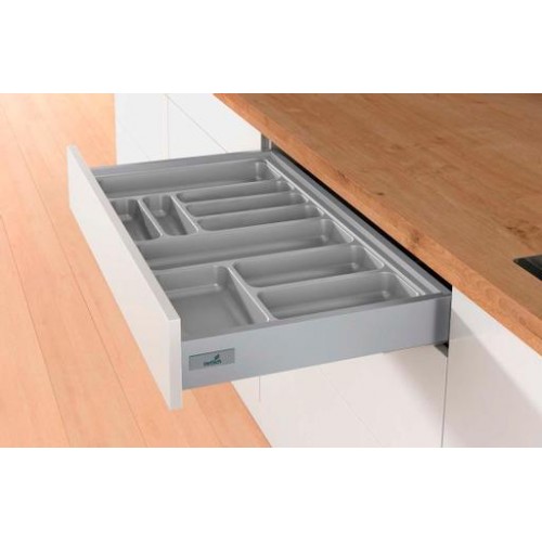 Organizador De Talheres Hettich Orga Um Cinza 1.091 A 1.150Mm / 370 A 440Mm Organizador De Talheres Hettich Orga Um Cinza 1.091 A 1.150Mm / 370 A 440Mm