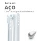 Kit Promocional C/ 2 Corrediças Metálicas Bigfer 500 Mm Epóxi Branca + 16 Pf Mad C.Ch. 4,0 X 12