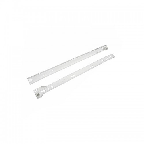 Kit Promocional C/ 2 Corrediças Metálicas Bigfer 250 Mm Epóxi Branca + 16 Pf Mad C.Ch. 4,0 X 12