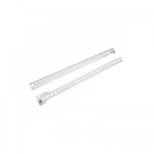 Kit Promocional C/ 2 Corrediças Metálicas Bigfer 250 Mm Epóxi Branca + 16 Pf Mad C.Ch. 4,0 X 12