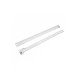 Kit Promocional C/ 2 Corrediças Metálicas Bigfer 250 Mm Epóxi Branca + 16 Pf Mad C.Ch. 4,0 X 12