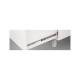 Corrediça Telescópica Light 400 Mm Zinco Branco Avulsa Corrediça Telescópica Light 400 Mm Zinco Branco Avulsa