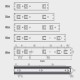 Corrediça Telescópica Light 450 Mm Zinco Branco Avulsa Corrediça Telescópica Light 450 Mm Zinco Branco Avulsa