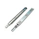 Corrediça Telescópica Light 450 Mm Zinco Branco Avulsa Corrediça Telescópica Light 450 Mm Zinco Branco Avulsa
