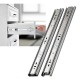 Corrediça Telescópica Light 450 Mm Zinco Branco Avulsa Corrediça Telescópica Light 450 Mm Zinco Branco Avulsa