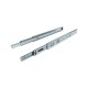 Corrediça Telescópica Larga 250 Mm Zinco Branco Avulsa Corrediça Telescópica Larga 250 Mm Zinco Branco Avulsa