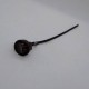 Interruptor Para Led Gotinha Cor Marrom 2 Pinos Com Fio 150Mm Base Hs