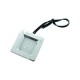 Led De Embutir Quadrado 40 X 40 Mm 4 Leds Luz Amarela (Quente) Cromado Base Hs