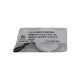 Led De Embutir Redondo Diametro 52 Mm 4 Leds Luz Amarela (Quente) Acrilico Fosco Base Hs