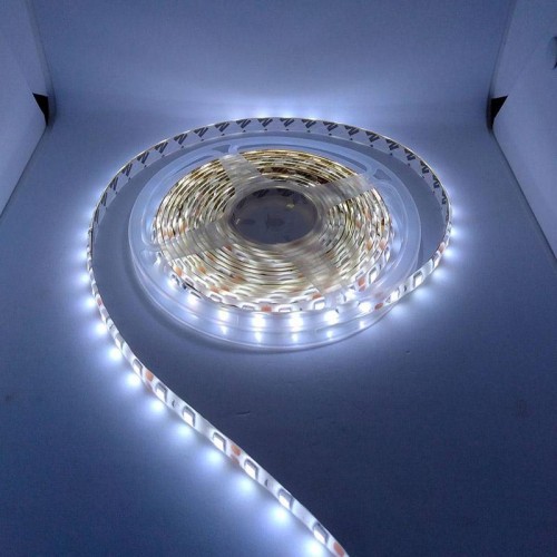 Fita De Led 60 Leds Por Metro 50 X 50 Branca (Luz Fria) 6500 K Com 5 Metros