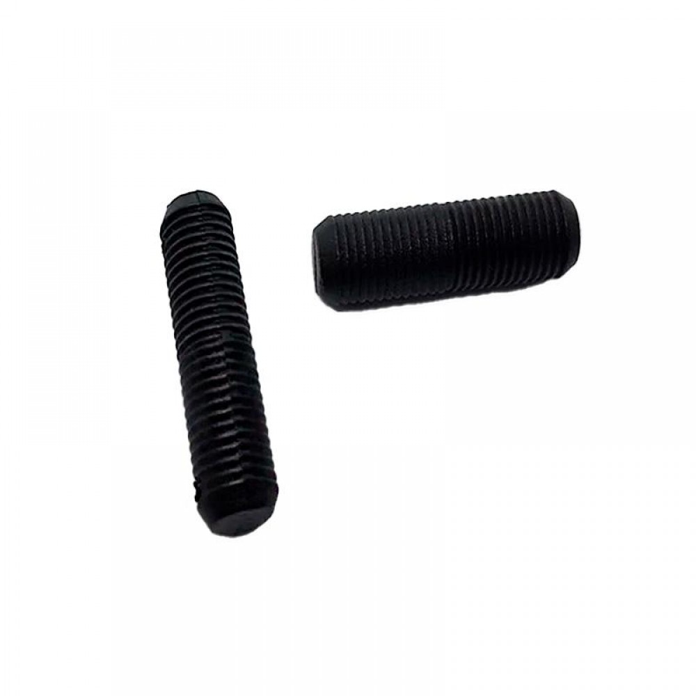Cavilha Plastica Estriada 8 X 30 Mm Preta (Kit Com 1.000 Un)