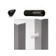 Cavilha Plastica Estriada 8 X 30 Mm Preta (Kit Com 1.000 Un)
