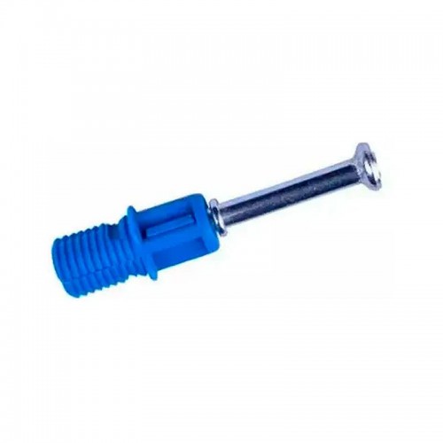 Parafuso Rastex Rapid Hettich Du 324 (Padrão 24mm) Para Furo 8 Mm Azul (Kit Com 200 Un)